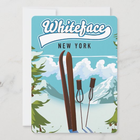 Whiteface New York zum Ski (Vorderseite)