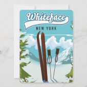 Whiteface New York zum Ski (Rückseite)