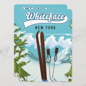 Whiteface New York zum Ski (Vorne/Hinten)