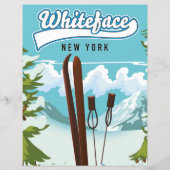 Whiteface New York zum Ski (Rückseite)