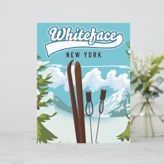 Whiteface New York zum Ski (Stehend Vorderseite)