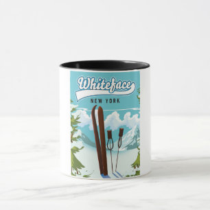 Whiteface New York zum Ski Tasse