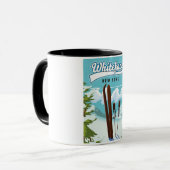 Whiteface New York zum Ski Tasse (Vorderseite Links)