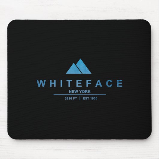 Whiteface Ski Resort New York  Mousepad (Vorne)