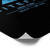 Whiteface Ski Resort New York Poster (Ecke)