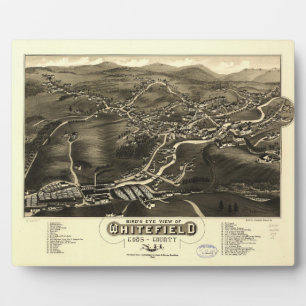 Whitefield, Coos County, New Hampshire (1883) Fotoplatte