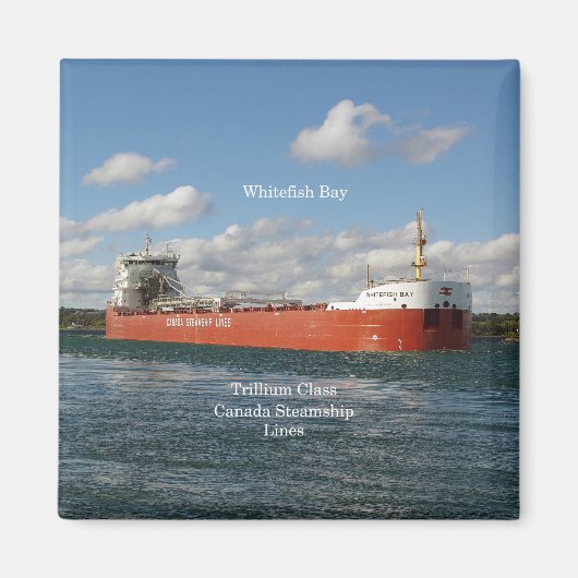 Whitefish Bay-Magnet Magnet (Vorne)