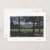 Whitefish, Montana - Whitefish Lake Golf Course Postkarte (Vorne/Hinten)