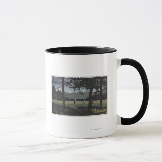 Whitefish, Montana - Whitefish Lake Golf Course Tasse (Rechts)