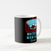 Whitefish Montana Wilder Bärenberg Kaffeetasse (VorderseiteRechts)