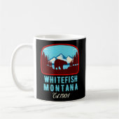 Whitefish Montana Wilder Bärenberg Kaffeetasse (Links)