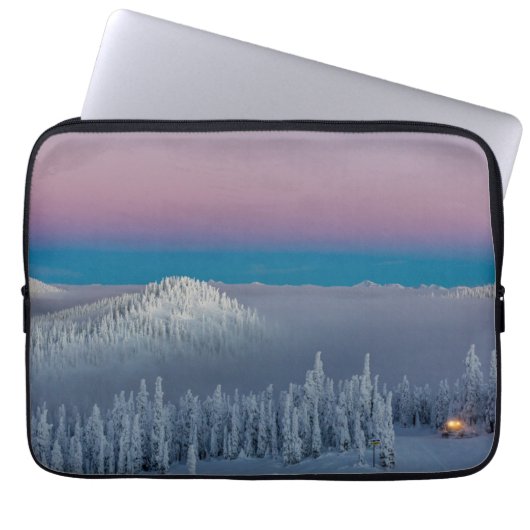 Whitefish Mountain Resort in Whitefish, Montana Laptopschutzhülle (Vorderseite)