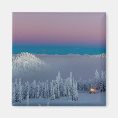 Whitefish Mountain Resort in Whitefish, Montana Magnet (Vorne)