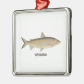 Whitefish Ornament Aus Metall (Links)