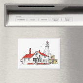 Whitefish Point Leuchtturm Magnet (In Situ (Geschirrspüler))