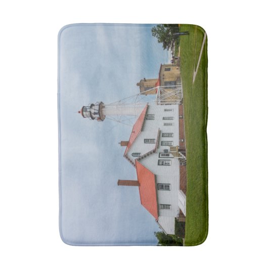 Whitefish Point Lighthouse Badematte (Vorderseite Vertikal)