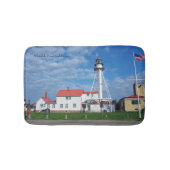 Whitefish Point Lighthouse bathmat Badematte (Vorderseite)