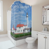 Whitefish Point Lighthouse Duschvorhang (Beispiel)