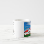 Whitefish Point Lighthouse Espresso Tasse (Vorderseite)