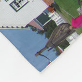 Whitefish Point Lighthouse Fleece Decke (Ecke)