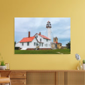 Whitefish Point Lighthouse Leinwanddruck (Insitu (Wohnzimmer))