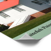 Whitefish Point Lighthouse - Michigan Poster (Ecke)
