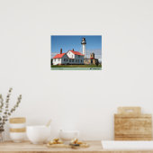 Whitefish Point Lighthouse - Michigan Poster (Küche)