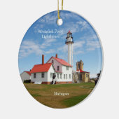 Whitefish Point Lighthouse Ornament (Links)