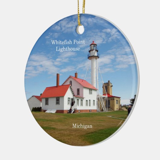 Whitefish Point Lighthouse Ornament (Links)