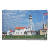 Whitefish Point Lighthouse Pillowcase Kissenbezug (Rückseite)