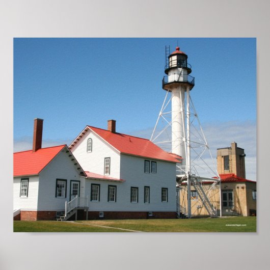 Whitefish Point Lighthouse Poster (Vorne)