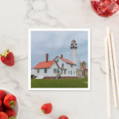 Whitefish Point Lighthouse Serviette (Beispiel)