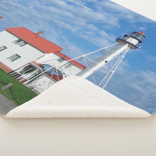 Whitefish Point Lighthouse Sherpa Decke Sherpadecke (3/4)