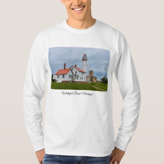 Whitefish Point Lighthouse T-Shirt (Vorderseite)