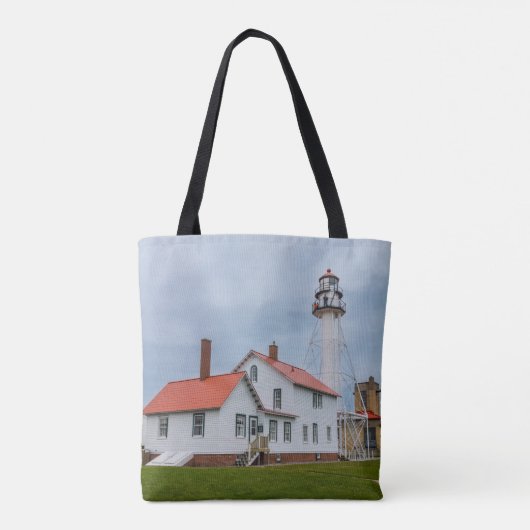 Whitefish Point Lighthouse Tasche (Rückseite)