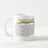 Whitefish Point Lighthouse Tasse zum 150-jährigen  (Links)