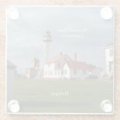 Whitefish Point Lighthouse Untersetzer (Rückseite)