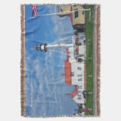 Whitefish Point Lighthouse werfen Decke (Vorderseite Vertikal)