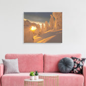 Whitefish Range | Weißfisch, Montana Leinwanddruck (Insitu (Wohnzimmer))