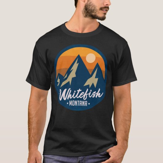 Whitefish Ski Resort T-Shirt (Vorderseite)