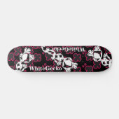 WhiteGecko 1 Skateboard (Horizontal)