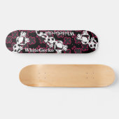 WhiteGecko 1 Skateboard (Horizontal)
