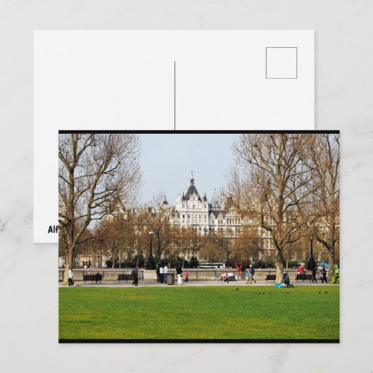 Whitehall-Gärten Postkarte (Vorne/Hinten)