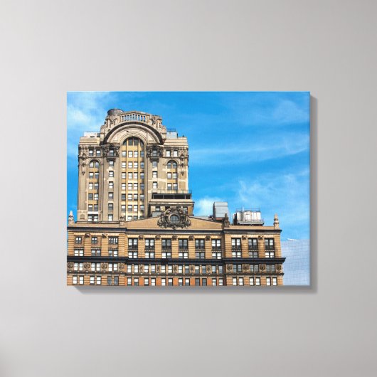 Whitehall Gebäude New York City Leinwanddruck (Vorderseite)