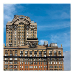 Whitehall Gebäude New York City Poster