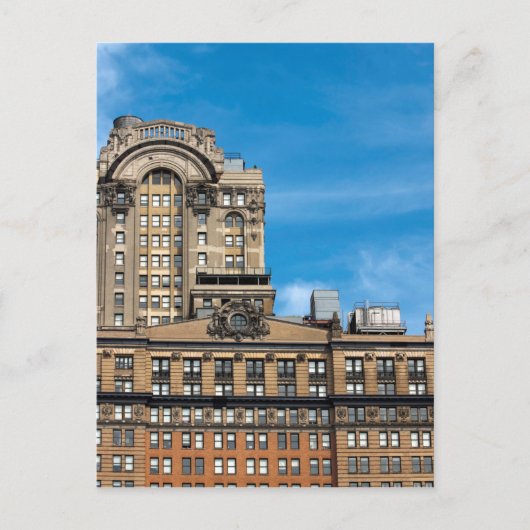 Whitehall Gebäude New York City Postkarte (Vorderseite)