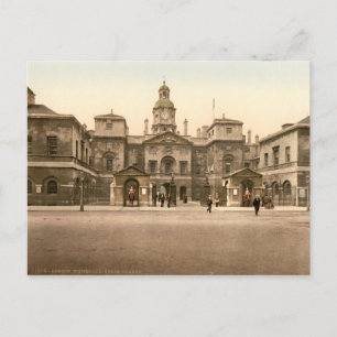 Whitehall - Horse Guards, London, England Postkarte