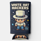 WhiteHat Hackers Selters Dosenkühler (Rückseite)