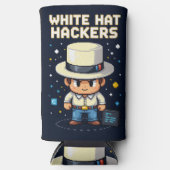 WhiteHat Hackers Selters Dosenkühler (Vorderseite)