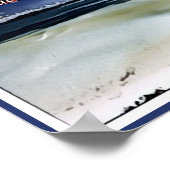 Whitehaven - Airlie Beach - Australien - Poster (Ecke)